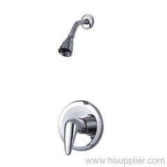 single lever concealed bath-shower mixer