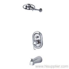 Wall-Concealed Bath-Shower Mixer