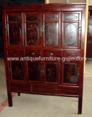 antique China large cabinet