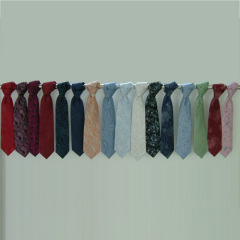 100% silk necktie woven