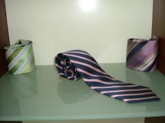 Woven fashion necktie