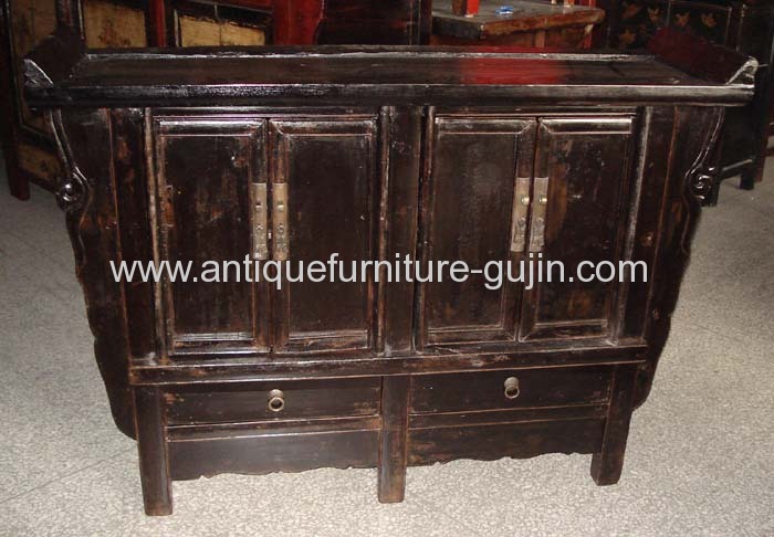 oriental antique sideboard