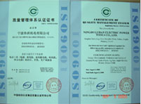 ISO9001 CERTIFICATE