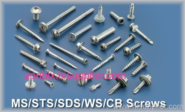 MS/STS/SDS/WS/CB Screws