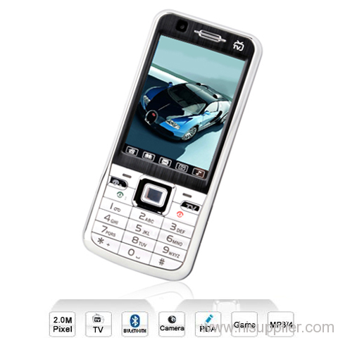 N8000 2.6 Inch PDA Phone Qand band Dual sim cad analog TV with Bluetooth Game MP3/4 unlocked