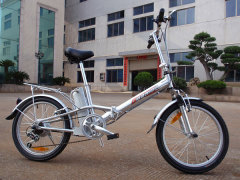 folding electric bicycle