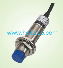 Induction displacement volume linear sensor