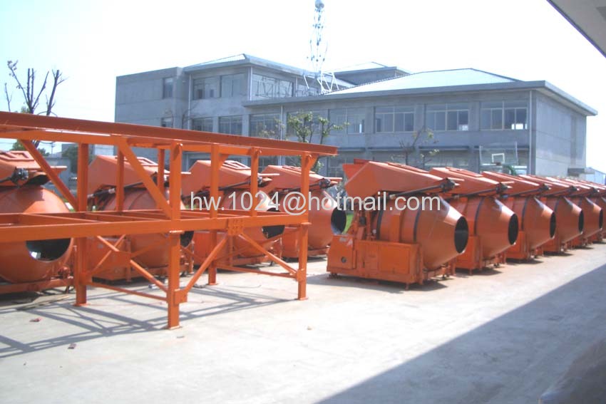 Diesel Engine Powered Concrete Mixer