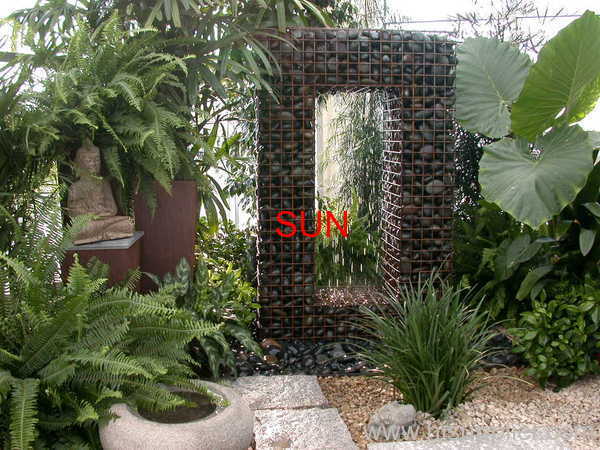 garden decorative gabion