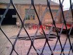 Expanded metal fencing