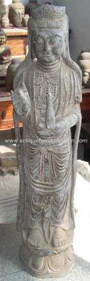 Chinese antique stone buddha