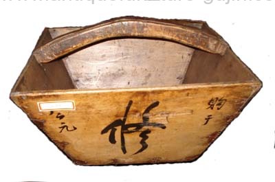Chinese antique rice basket