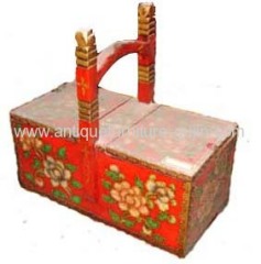 antique oriental basket