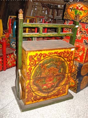 Antique tibetan gift box