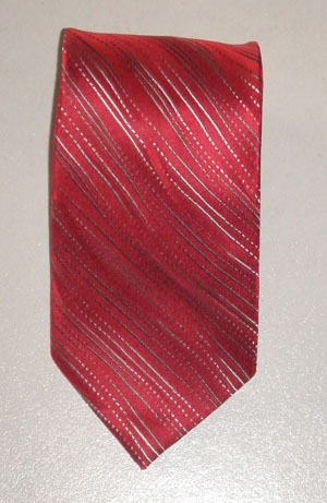 Silk woven necktie