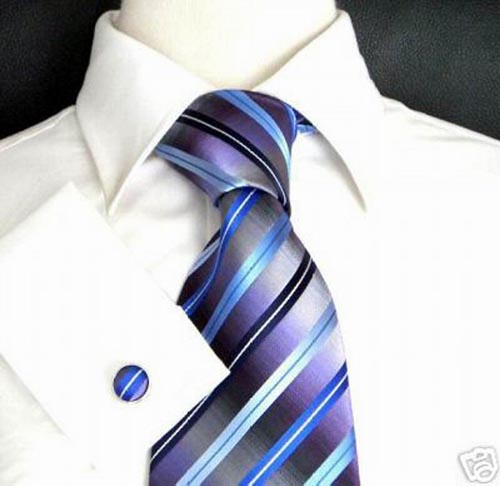 silk woven tie