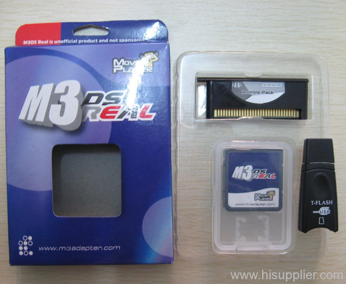 M3 DS Real Card with Ramble Pack for NDS/NDSL