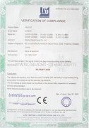 CE Certificate(EN 817:2008)