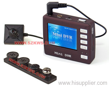 Mini DVR & Spy button screw camera
