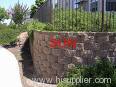 gabion reinforced wall