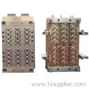 PET preform mould