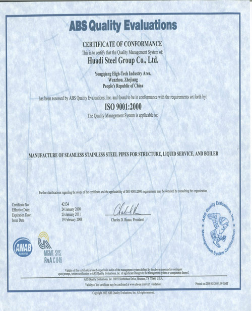 Certificate 4