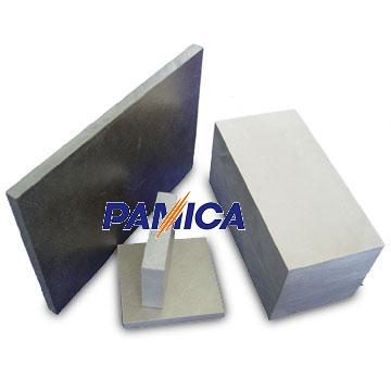 over thick mica plate