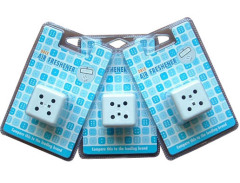 dice-shape air freshener