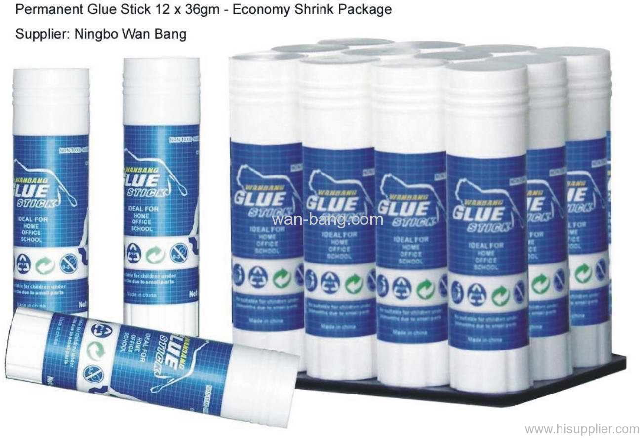 Glue Stick 36g 12pk Tray