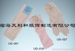 cotton uv gloves