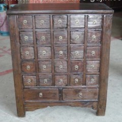 Chinese antique medicine cabinet