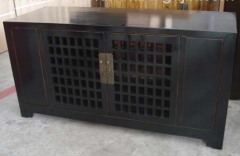 Chinese solid furniture Tv cabinet