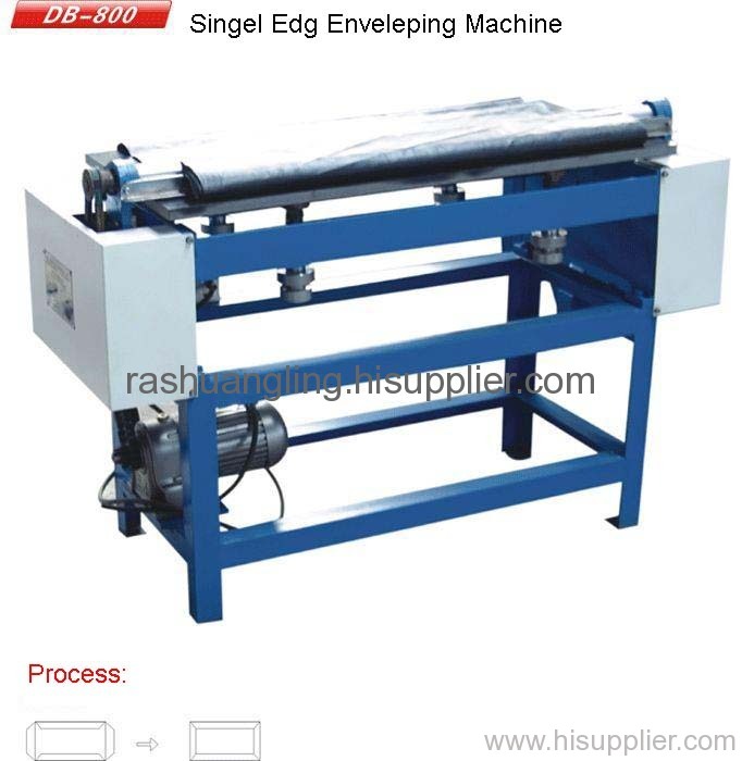 Single Edge enveloping machine