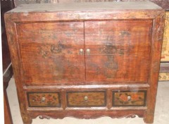 Asia antique furniture mongolia cabinet
