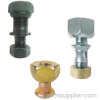 car wheel nut and bolt