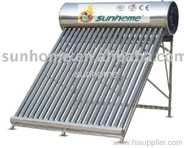 solar water  heaters with stainless steel