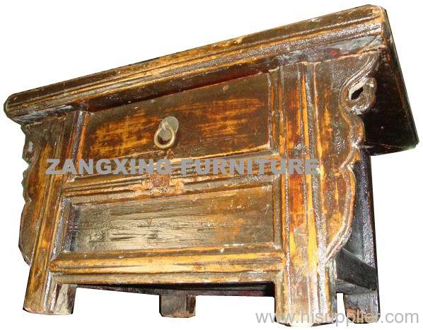 China antique kang table