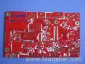 pcb with red mask China for mobil phone
