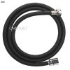 Black Nylon PVC shower hose