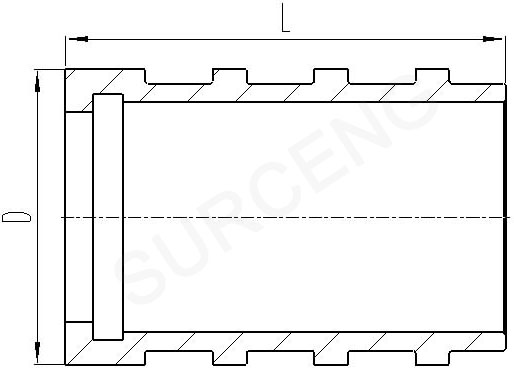 NO-skive Ferrule for SAE 100R7 Hose