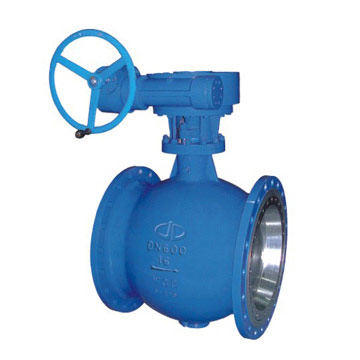 carbon steel eccentric semi ball valve