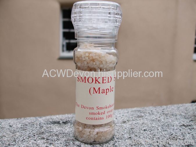 Maple smoked salt