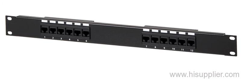 cat5e 12 port patch panel