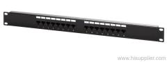 cat5e 16 port  patch panel