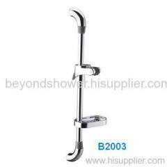 Sliding bar and complete shower set