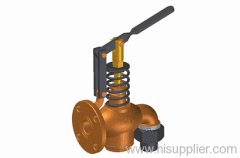 Shipbuilding-Fuel oil tank self-closing drain valve