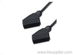 Scart Socket to Scart Socket Cable