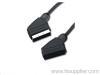 Scart Plug to Scart  9 Pin Socket Cable