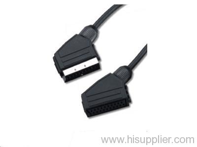 scart plug to scart socket cable