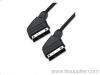 21 Pin Scart Plug to Scart Socket Cable